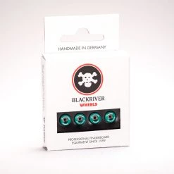 Blackriver Cruizers Fingerboard Wheels - Green Fingerboards