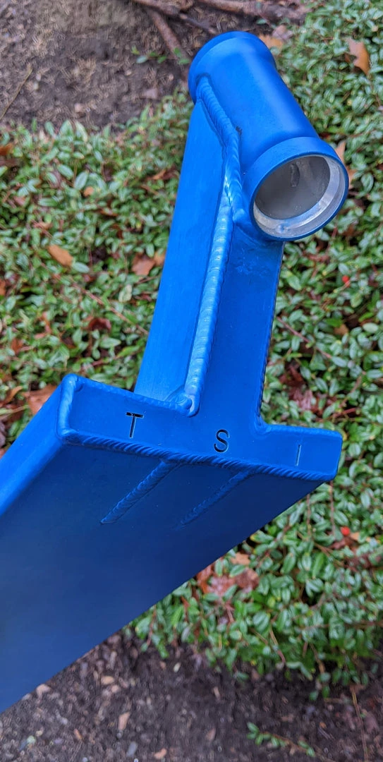 TSI Scooters Zenith Scooter Deck 6.4x23 - Trans Blue 1 TSI Scooters Zenith Scooter Deck 6.4x23 - Trans Blue