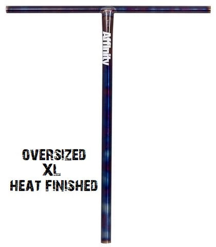 Affinity Classic XL Pro Scooter Bars - Oversized Heat Finished 1 Affinity Classic XL Pro Scooter Bars - Oversized Heat Finished