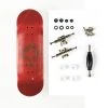 Bollie Fingerboards Bollie Fingerboard Complete Sets (unassembled) Mini Logo - Red