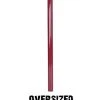 Brother Scooters Scooter Bars Oversized Guild - Wine Red