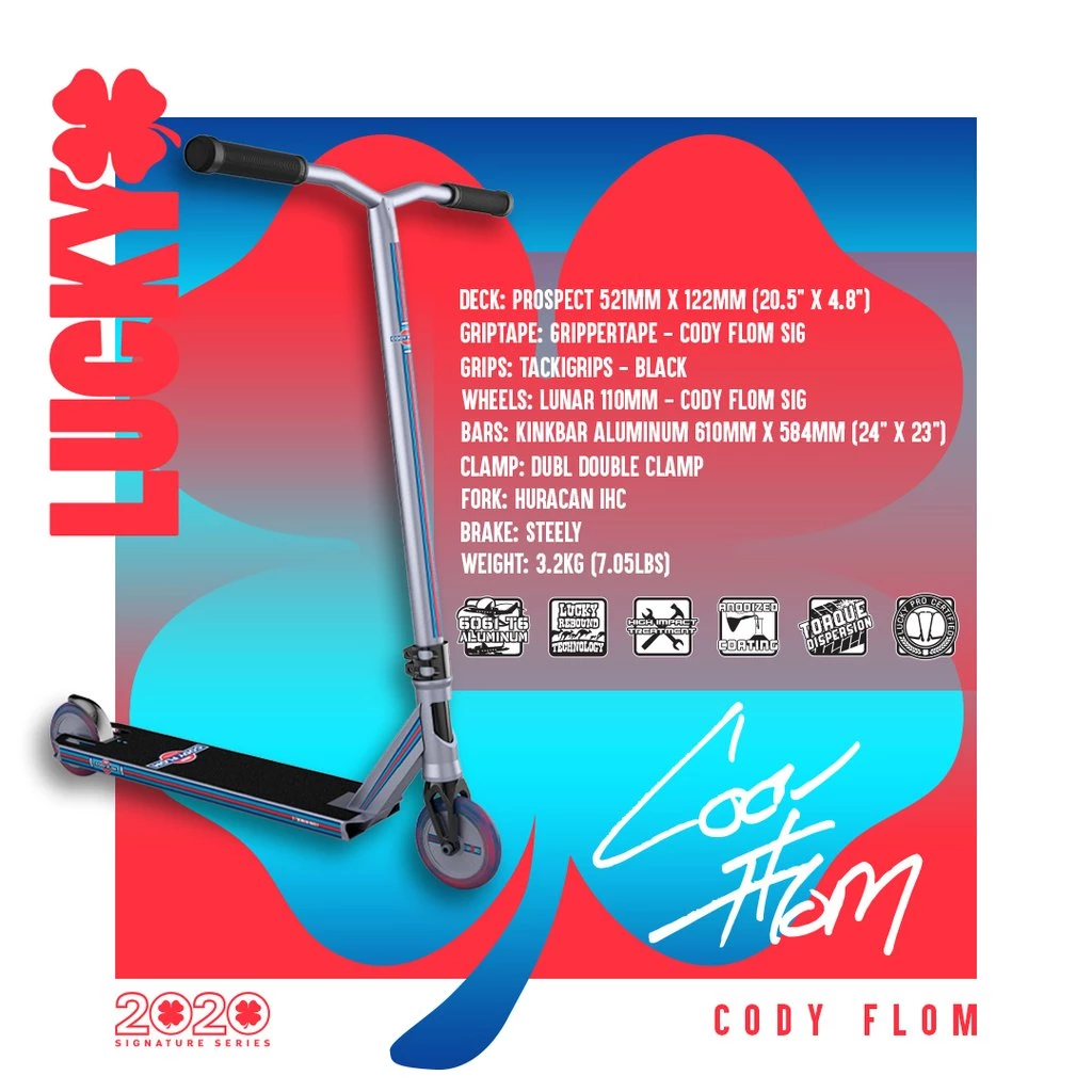 Cody Flom Signature Pro Scooter - Lucky Scooters All Top Brands 2 Cody Flom Signature Pro Scooter - Lucky Scooters All Top Brands