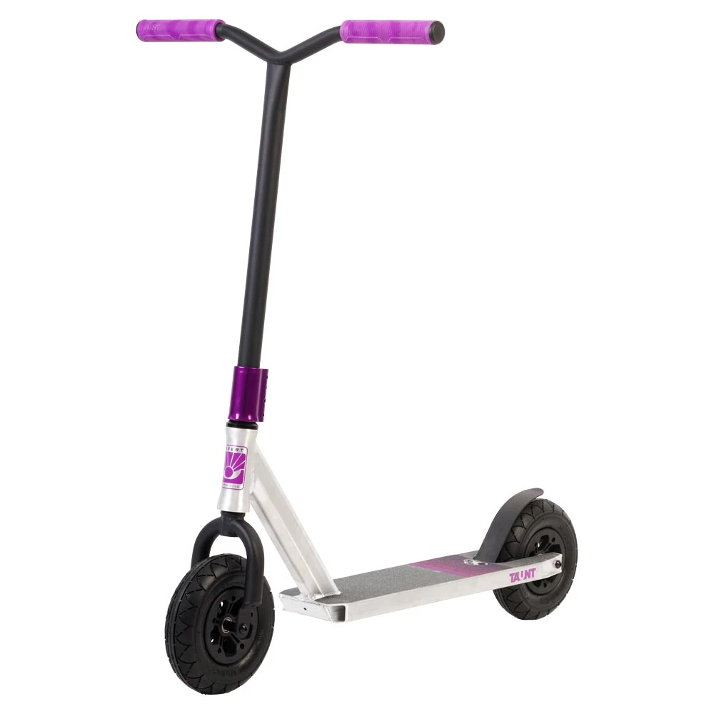 Invert Sports Dirt Scooters - Invert Supreme Taunt Off Road Scooter - Purple 1 Invert Sports Dirt Scooters - Invert Supreme Taunt Off Road Scooter - Purple