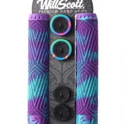 Envy Scooters Will Scott Scooter Grips - Purple Teal