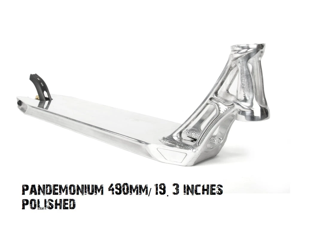 Ethic DTC Decks Ethic Pandemonium Pro Scooter Deck - 490mm Polished 1 Ethic DTC Decks Ethic Pandemonium Pro Scooter Deck - 490mm Polished