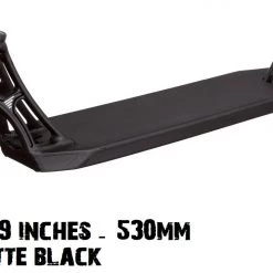 Ethic DTC Ethic Pandemonium Pro Scooter Deck - 530mm Matte Black