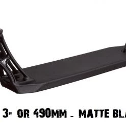 Ethic DTC Decks Ethic Pandemonium Pro Scooter Deck - 490mm Matte Black