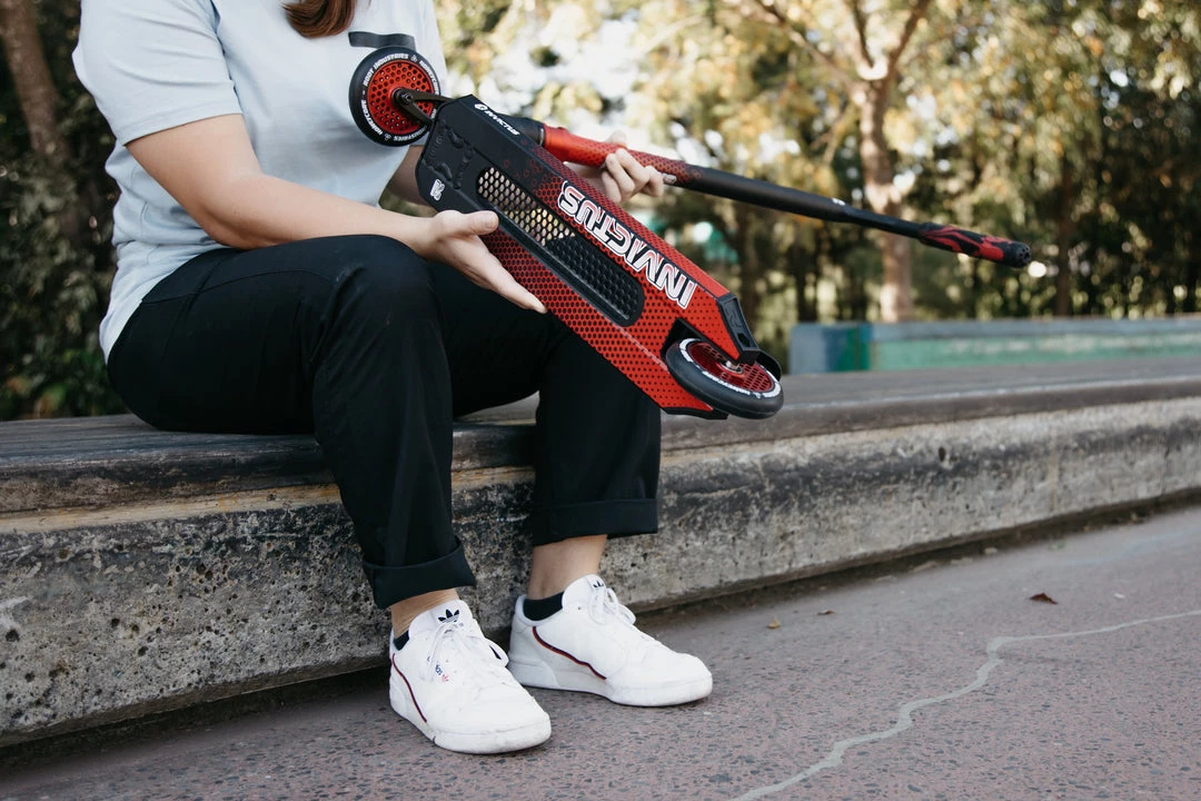 Invictus 2 Complete Pro Scooter From Root Industries - Red Black All Top Brands 2 Invictus 2 Complete Pro Scooter From Root Industries - Red Black All Top Brands