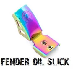 Lucky Scooters Brakes/fenders Lucky Scooter Fender Footrest D-Fender Rigid Foot Rest - Oil Slick