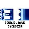 Lucky Scooters Double Dub Scooter Clamps - Oversized Blue