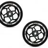 Lucky Scooters QUATRO Scooter Wheels 110mm - Black