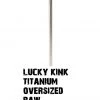 Lucky Scooters Titanium Kink Bars - Oversized Raw