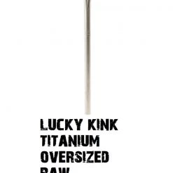 Lucky Scooters Titanium Kink Bars - Oversized Raw