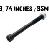 Pro Scooter Shop Scooter Axles 8mm Diameter - 3.74 Inches 95mm Hardware