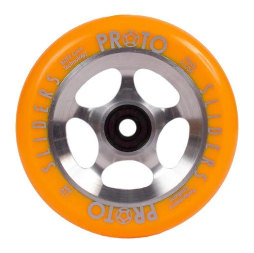 Proto Scooters Sliders Pro Scooter Wheels - StarBright Neon Orange