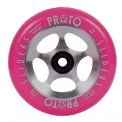 Proto Scooters Sliders Pro Scooter Wheels - StarBright Neon Pink