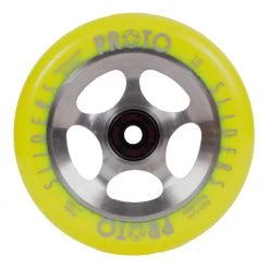 Proto Scooters Sliders Pro Scooter Wheels - StarBright Neon Yellow