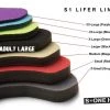 Helmets S1 One Lifer Scooter Helmet Replacement Pads - Adult Large (black)