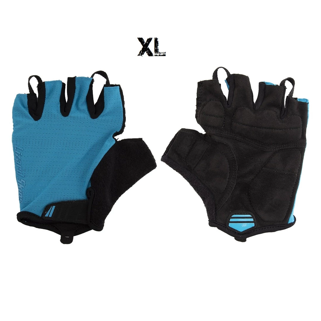 Scooter Riding Gloves Lizard Skins Aramus Apex Fingerless Blue 2 Scooter Riding Gloves Lizard Skins Aramus Apex Fingerless Blue