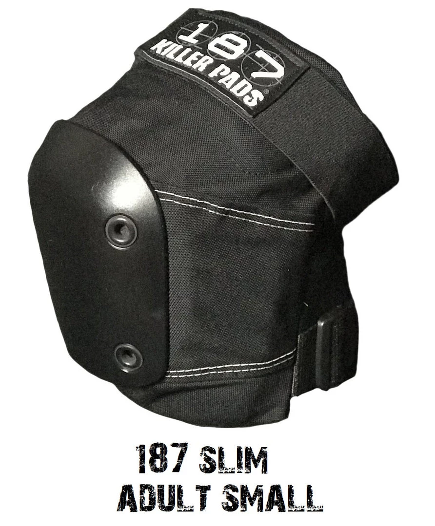 187 Killer Pads Scooter Knee Pads 187 Killer Slim Pad - Adult Small 1 187 Killer Pads Scooter Knee Pads 187 Killer Slim Pad - Adult Small