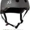 S One Helmets S1 S One Lifer Scooter Helmet Dark Grey Adult Small