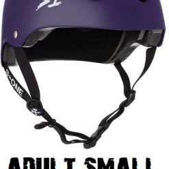 S One Helmets S1 S One Lifer Scooter Helmet Matte Purple Adult Small