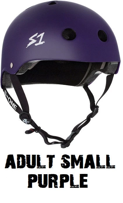 S One Helmets S1 S One Lifer Scooter Helmet Matte Purple Adult Small 1 S One Helmets S1 S One Lifer Scooter Helmet Matte Purple Adult Small