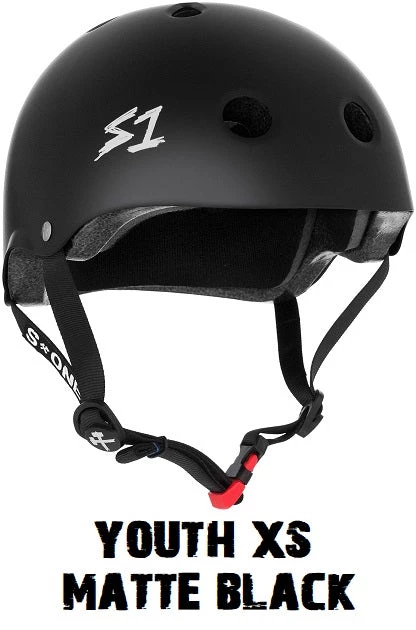 S1 Mini Lifer Scooter Helmets Matte Black - Youth XS 1 S1 Mini Lifer Scooter Helmets Matte Black - Youth XS