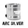 Tilt Scooters ARC Double Scooter Clamps - Silver