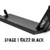 Tilt Scooters Stage 1 Deck Black - 6x22 (large) Decks