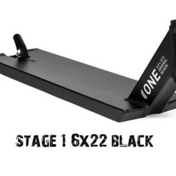 Tilt Scooters Stage 1 Deck Black - 6x22 (large) Decks