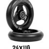 Tilt Scooters Stage One Scooter Wheels 24x110 - Black
