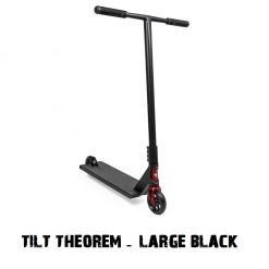 Tilt Scooters Tilt Complete Pro Scooters - Theorem Scooter - Large Black