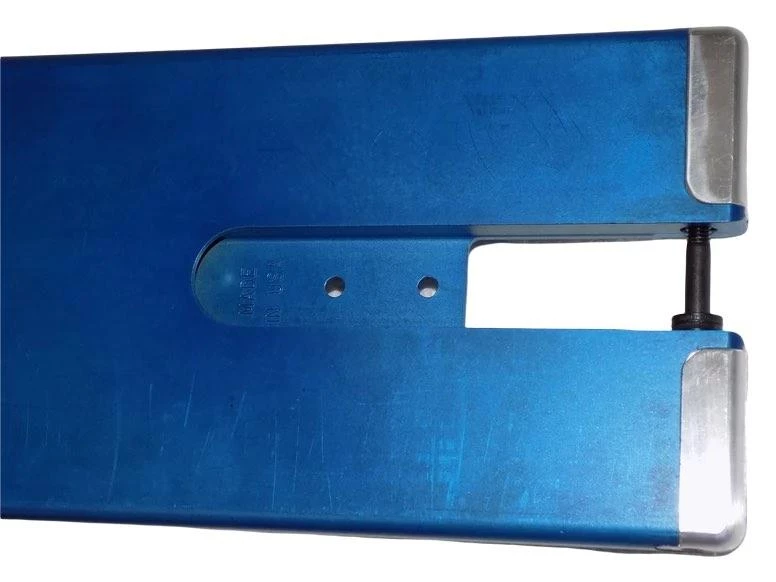 TSI Scooters Zenith Scooter Deck 6.4x23 - Trans Blue 4 TSI Scooters Zenith Scooter Deck 6.4x23 - Trans Blue