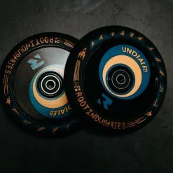 Root Industries Undialed AIR Pro Scooter Wheels 24x110mm - Orange Teal